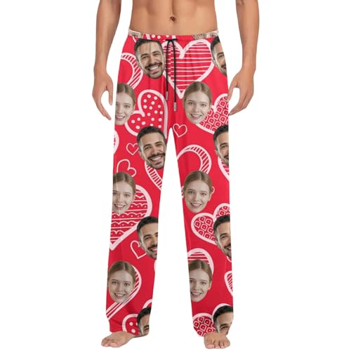 Pantalon décontracté Saint-Valentin personnalisé pour homme
