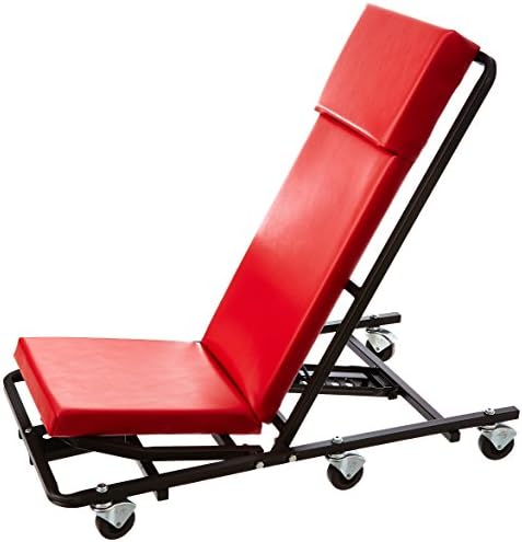 USA Made - Professional 44" Either End Adjustable Creeper (MTL2UP) - by Whiteside Manufacturing