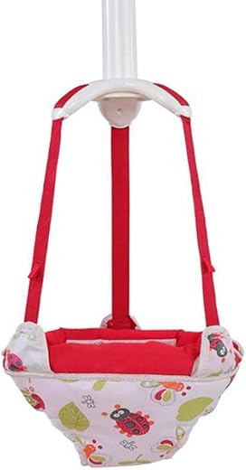 Marrone Door Jumper for Baby Swing Jumper, Adjustable Johnny Jumper w Seat, Baby Doorway Jumper Set Great for Baby Exerciser, Durable Door Clamp Bumper Jumper for 6-24 Months Toddler Infant