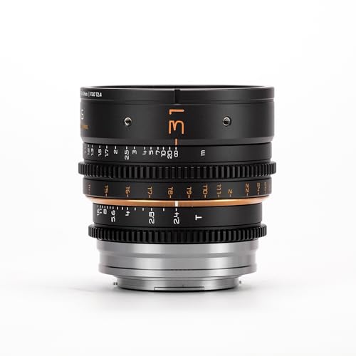 Image of DULENS APO Mini Prime 31mm T2.4 Cine Lens Large Aperture Manual Focus (Black, EF)