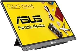 Asus ZenScreen MB16ACE 15.6", Monitor, Czarny/Srebrny