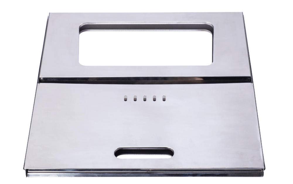 Parrilla de carbón ajustable | Ideal para parrilla plegable portátil para llevar sobre la marcha