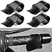 4 Pieces Moto Noir Moto Moto Moto Monté Porte-papiers Poignée du Poignet Aide Contrôle De Repos Houssin Grip Grip Contrôle De Croisière Assistance pour Motos, Scooters, Accessoires De Vélo Électrique