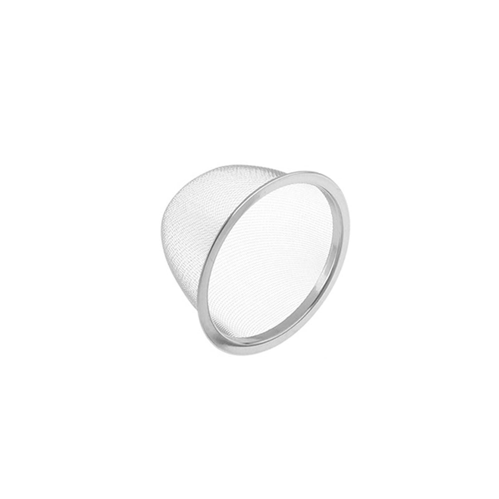 Colador de té reutilizable de malla de acero inoxidable de 5 a 9,5 cm, infusor de té, tetera, filtro de especias y hojas de té, accesorios de cocina, diámetro (F)