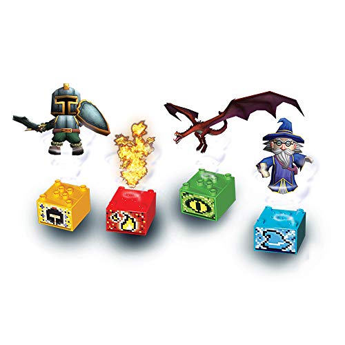 Blocos de Montar Castelo de Fogo 400 Peças, Rasti, Multicor