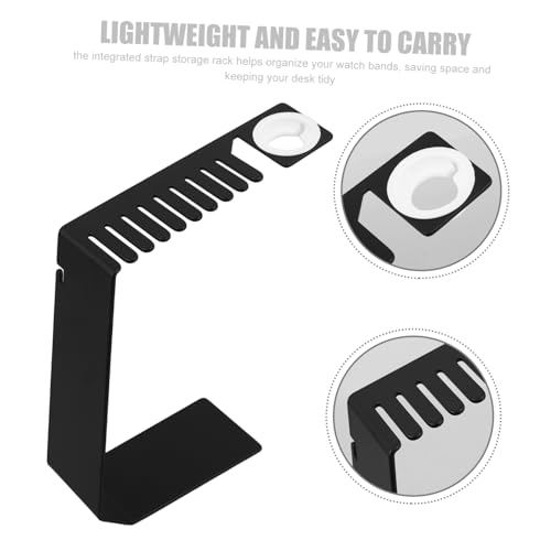 Soporte nocturno Mipcase de acero para organizar correas y cargar el reloj inteligente 3
