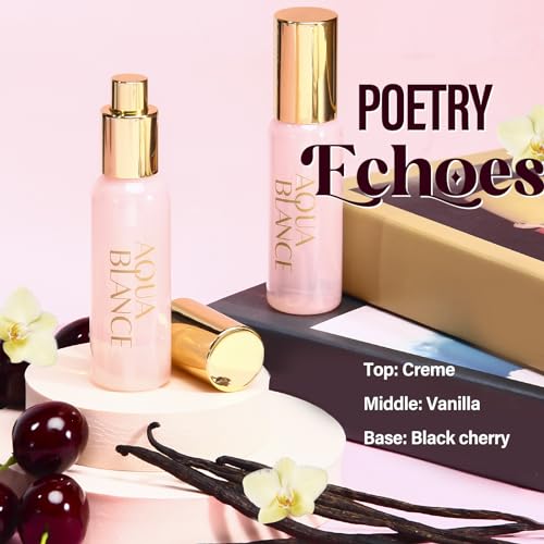 AQUA BLANCE Body Spray for Women, Body Fragrance Mist Gift Set, 3-Pack, Each 60ml/2.1 FlOz, Travel Size Three Scents, Womens Body Spray