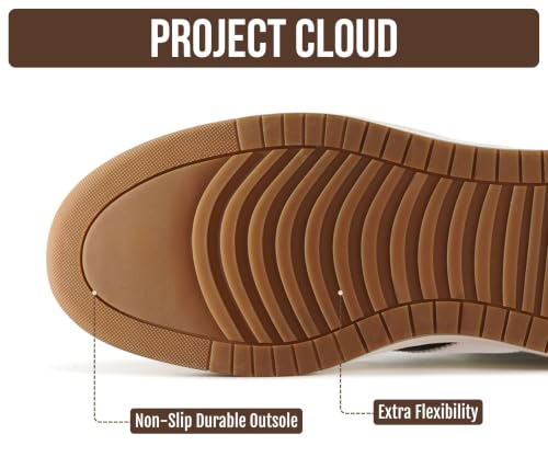 Image of Project Cloud Platform Sneakers for Women - Lightweight Memory Foam Insole Womens Sneakers - Non-Slip Fashion Sneakers for Women Footwear - Women's Fashion Platform Shoes (Nita)