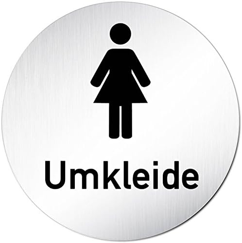 Türschild Dusche XXL - 100mm Aluminium Schild Made In Germany