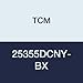 TCM 25355DCNY-BX NBR (Buna Rubber)/Carbon Steel Oil Seal, DCNY Type, 2.500" x 3.500" x 0.500"