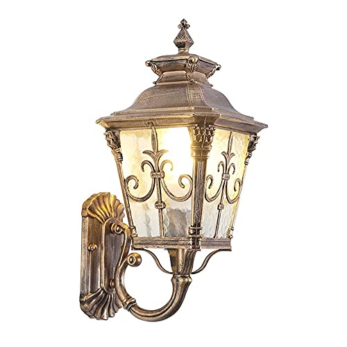 Lumière jardin victorienne IP65 pour embellir l'ambiance de votre porche et entrée de maison