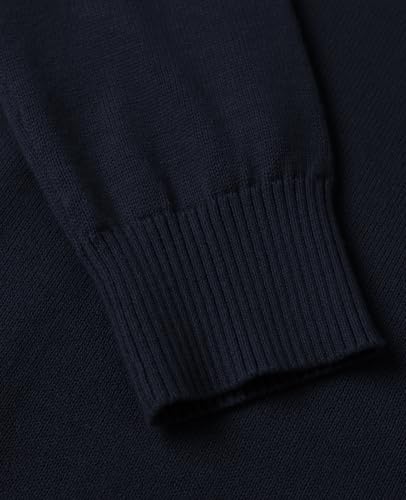 Image of QUALFORT Women's 100% Cotton Lightweight Cardigans Long Sleeve Knitted Button Down Sweater