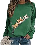 Schlichtes und stilvolles Basic-Langarm-Top, das perfekt zu Shorts, Jeans und Leggings passt.