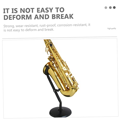 Supvox Saxophone Stand Desktop Stand Bass Stand Desktop Accessories Saxophone Display Stand Alto Sax Wall Mount Saxophone Stand Desktop Saxophone Rack Alto Saxophone Rack Sax Holder Frame #TOP7