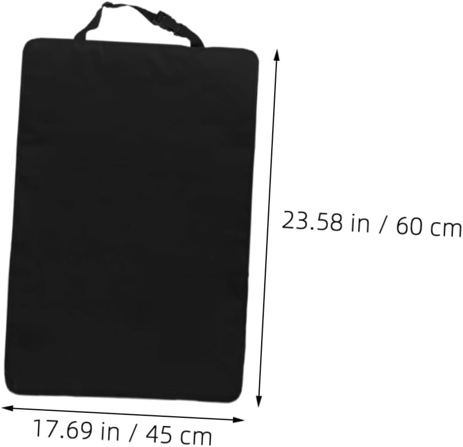 3pcs Boys and Girls Car Essentials Car Seat Kick Pad Back Seat Protector Scratch Dirt Protection Fit Modern Design