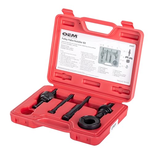 image for OEMTOOLS 27031 Power Steering Pulley Puller and Installer Kit, Removes