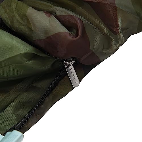 ntk, Saco de Dormir Tipo Sarcófago Viper, com Faixa de Temperatura entre 5°C à 12°C, com Capuz Incor