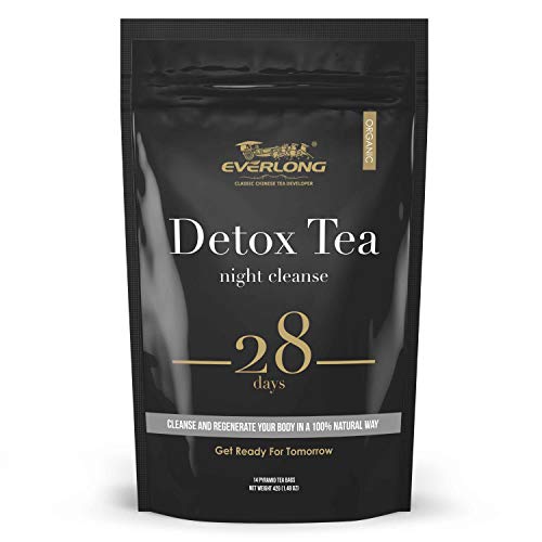 Everlong Night Tea 28 Day Ultimate Teatox - Restore Your Body Natural Balance (14 Tea Bags).