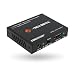 J-Tech Digital 18Gbps Digital/Analog Audio HDMI Embedder Inserter Support 4K@60Hz 4:4:4 HDR CEC HDCP2.2/1.4 with TOSLINK Optical 3.5mm Audio Input Options [JTECH-18GAE]