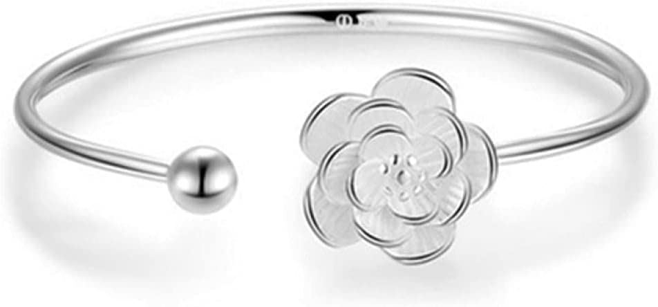 Bracelet en argent 925 pivoine femme, le bijou hypoallergénique et durable