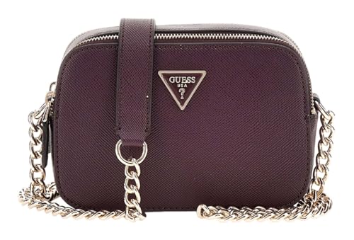 GUESS Noelle Crossbody Camera Aubergine le sac idéal pour vos sorties