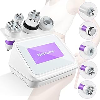 Ongerce Cavitation Machine, 5 in 1 beauty machine, 40K Portable Body Sculpting Machine, multifunctional facial care, firming and wrinkle removal, Multilingual color touch screen, for Home Beauty Spa