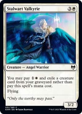 Magic: The Gathering - Stalwart Valkyrie - Foil - Kaldheim