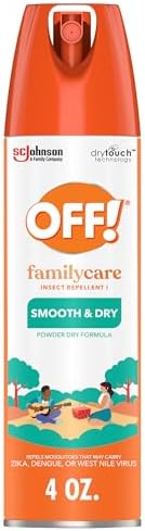 OFF! Family Care Mosquito & Tick Repellent Aerosol, Smooth and Dr...