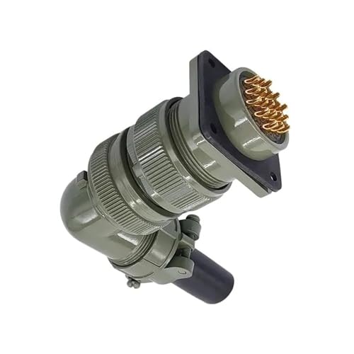 Conector electrónico de 8 pines MS3102 circular para paneles de control industrial