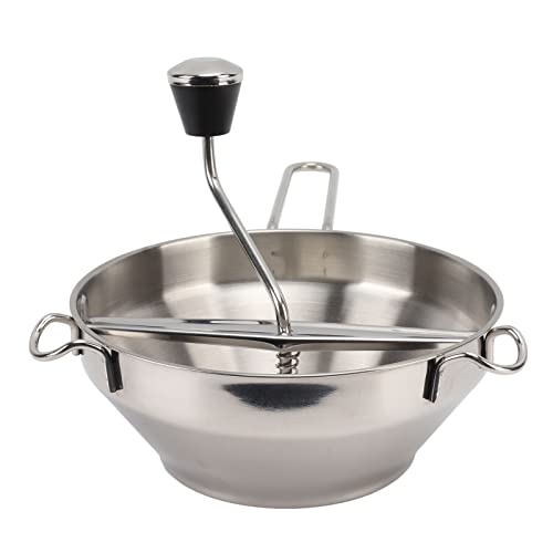 Moulin alimentaire en acier inoxydable durable avec grilles amovibles pour préparations de chefs - 8
