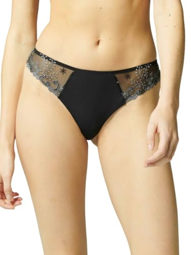 Simone Perele Calcinha tanga feminina Delice, Luz da lua, 4/Large