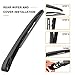 AUTOBOO Replacement for 2004-2009 Rear Windshield Wiper Arm Blade Set,Rear Wiper Blade 12