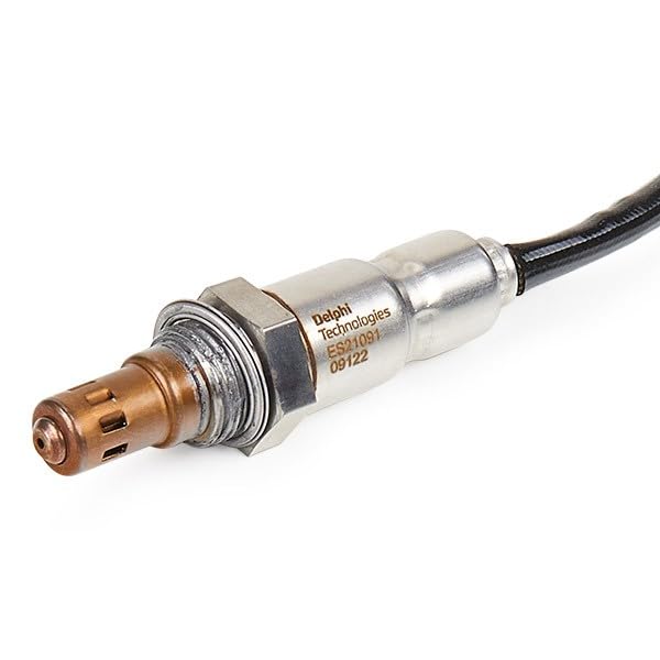 Sonda Lambda (Sensore Ossigeno) DELPHI ES21091-12B1 - Riscaldata, Davanti Al Catalizzatore, 310mm, Per VW, Audi