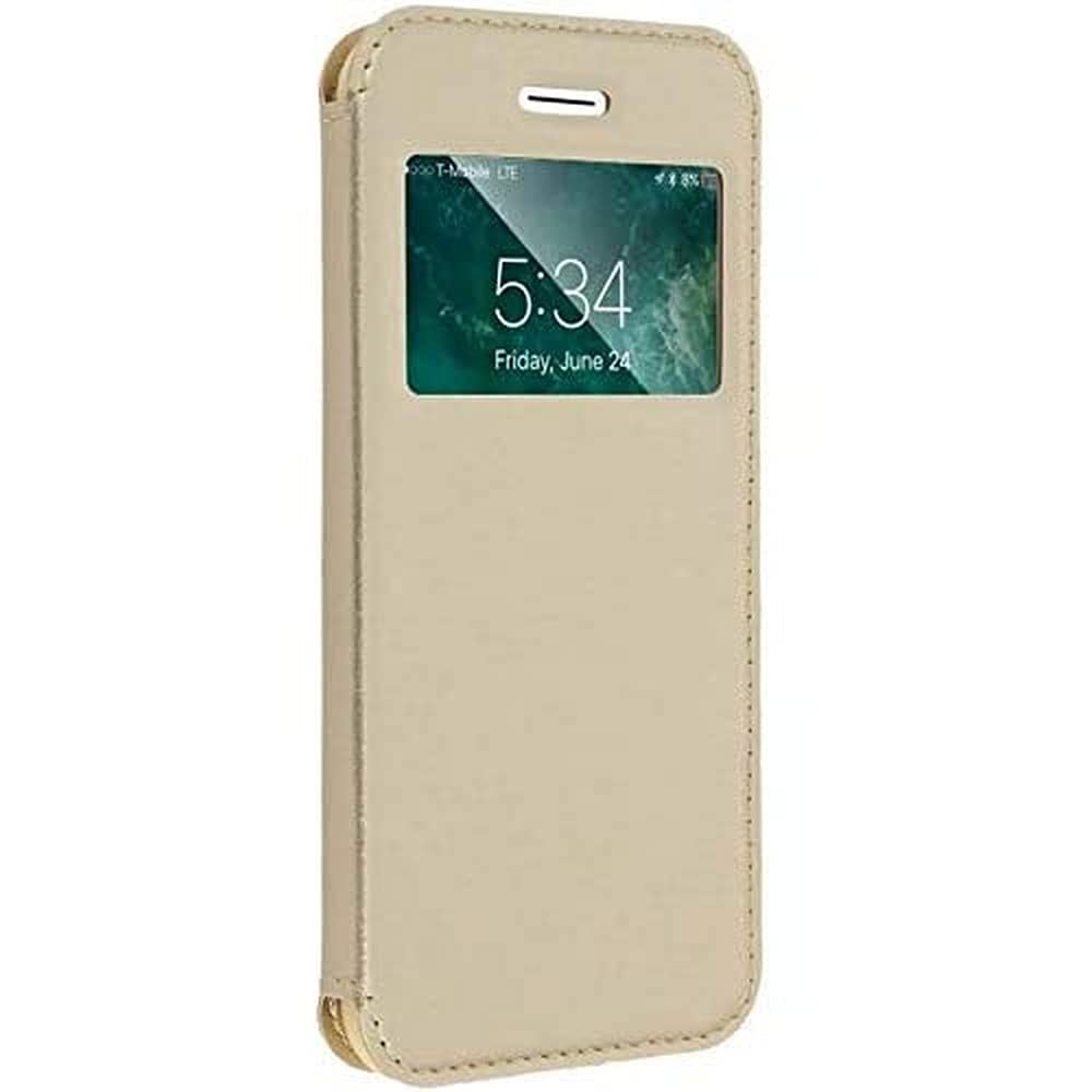 iPOMCASE Coque pour Apple iPhone 7 Plus, Or, Gold