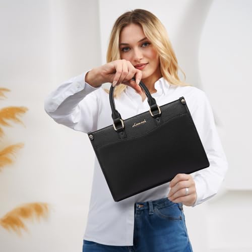 Image of LOVEVOOK Purses for Women Purses and Handbags Tote Bag for Women Trendy Top Handle Satchel Crossbody Bag with Matching Clutch