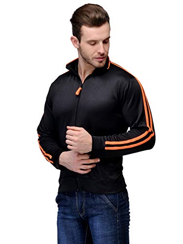 Image of Scott International Men's Polyester Standard Dryfit Jacket Wrinkle Free (Stripes)
