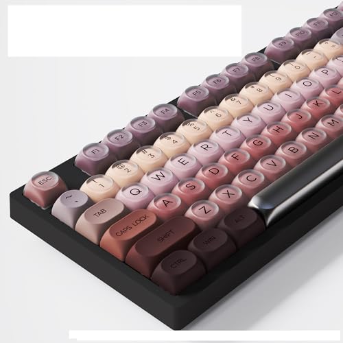 Keycaps PBT double injection SOLIDEE au profil HOA ergonomique pour clavier gaming