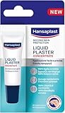 Hansaplast Second Skin Protection Cerotto Liquido Concentrato, Cerotti per una protezione invisibile, Forte adesione, Asciugatura rapida, Flessibile, Per kit primo soccorso, 1 confezione da 10 ml