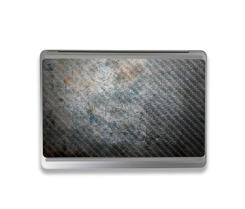 Image of MightySkins Carbon Fiber Skin Compatible with Microsoft Surface Laptop Studio 2 (2023) Full Wrap Kit - Shadow Concrete | Protective, Durable Textured Carbon Fiber Finish | Made in The USA
