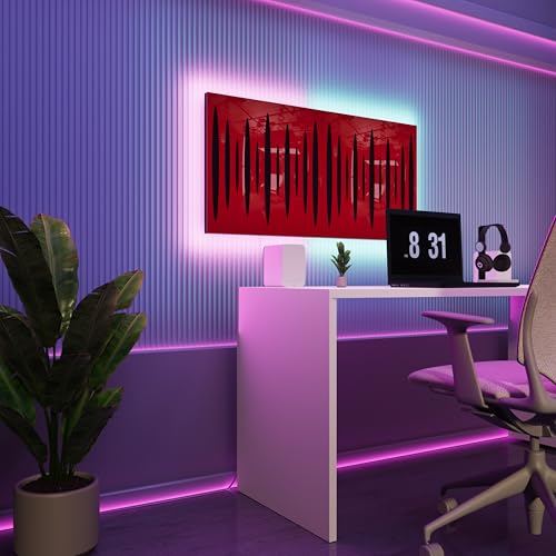 RGB LED�X�g���b�v�t���z���E�H�[���p�l�� | �o�b�N���C�g�����̋z���t�H�[���p�l�� | �X�^�W�I�E�Q�[�~���O�E�|�b�h�L���X�g�����G�R�[�ጸ���A���r�G���g�Ɩ� | �^�C�v: [2x PULSAR ? ���ԂȂ��ݒu | ���b�h�O���X�v���X�`�b�N]