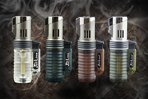 Jetline Pocket Torch Encendedor de Soplete 4 Unidades miniatura 1