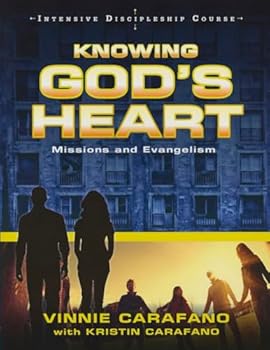 Paperback Knowing God's Heart Missions & Evangelism Book