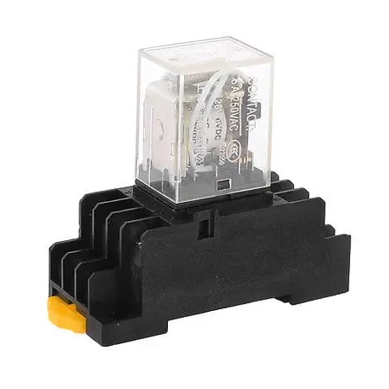 Relais JQX-13F DC 6V 3PDT triple circuit pour commutation fiable