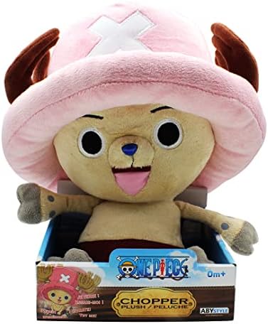 ABYstyle One Piece Chopper Rumbling Plush Polyester Stuffed Rumbling 10" Anime Manga Home Room Décor Essential Plush Accessories Gift Fans