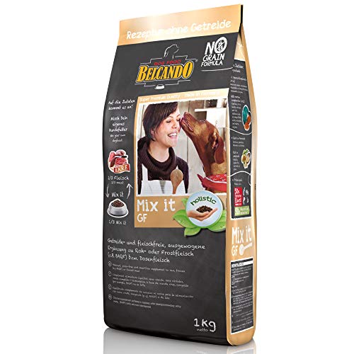 Belcando Mix It GF [1 kg] Ergänzungsfutter | Trockenfutter für Hunde zur Ergänzung bei Fleischfütterung & Barf | Ergänzungsfutter für Hunde