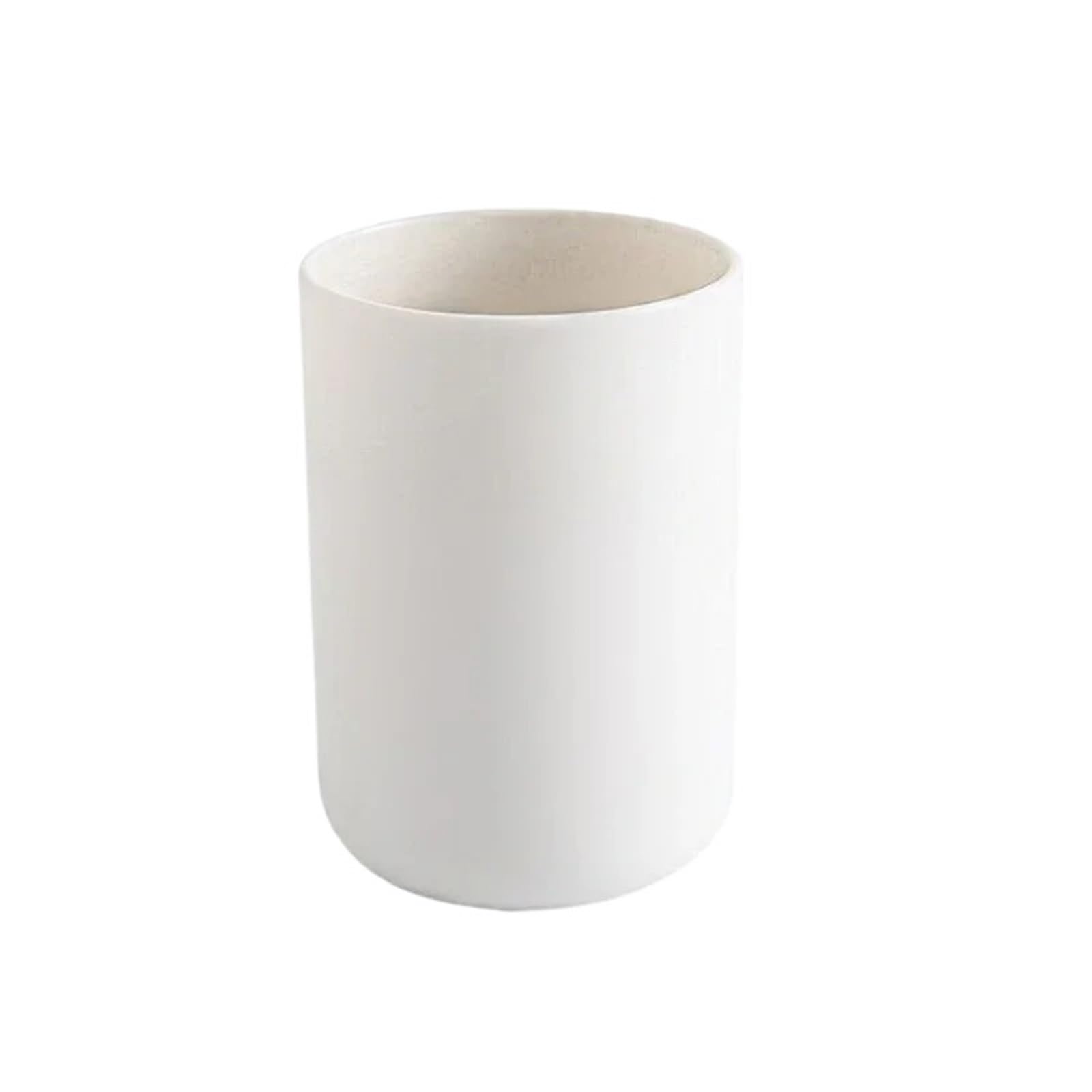 4Pcs Toothbrush Cup - Anti-Slip Bathroom Tumbler For Travel/Home, Stackable &Dishwasher Safe For Travel And Camping(White)