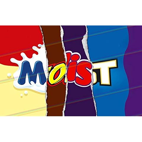 Moist Chocolate Novelty Wrappers Insults VALENTINES Love Gift Present Rude Funny (Chocolate BAR NOT Included) Cover