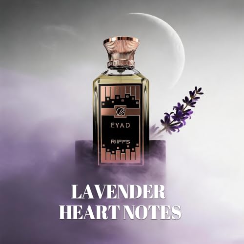 Image of A CENTER RIS Eyad Fragrance For Men Eau de Parfum 3.4 Fl Oz | Woody Aromatic | Crisp Lemon Cool Juniper Berry Cologne | Daily Use Spray Gift