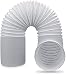 Air Conditioner Portable Exhaust Hose - 5 Inch Diameter - 59 Inch Long - Universal Flexible Counter Clockwise Room Airconditioner AC Vent Replacement Tube - Window Kit Extension Accessories Parts