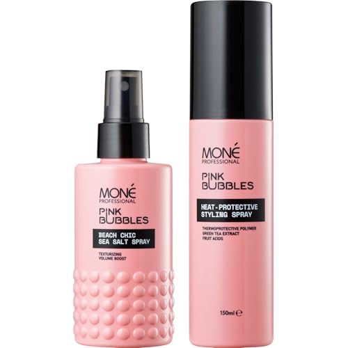 Protection Chaleur 220°C et Volume Wavy avec le Pack Spray MONÉ PROFESSIONAL